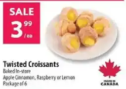 Co-op Twisted Croissants offer