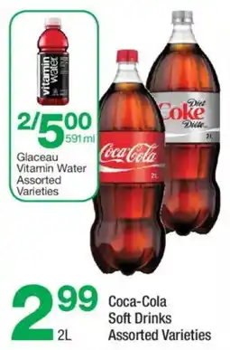 Highland Farms Glaceau vitamin water assorted varieties offer