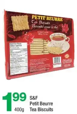 Highland Farms S&F Petit Beurre Tea Biscuits offer