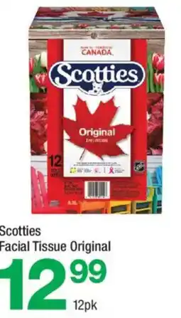 Highland Farms Scotties facial tissue original offer