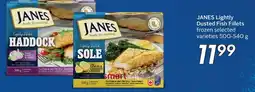 Sobeys Janes lightly dusted fish fillets offer
