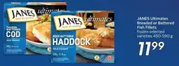 Sobeys Janes ultimates breaded or battered fish fillets offer