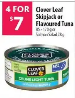 Co-op Clover Leaf Skipjack or Flavoured Tuna offer