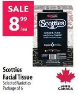 Co-op Scotties Facial Tissue offer