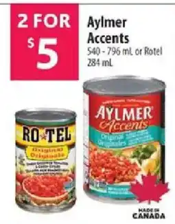 Co-op Aylmer Accents offer