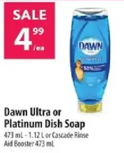 Co-op Dawn ultra or platinum dish soap offer