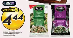 Sobeys Taylor Farms Chopped or Leaf Salad Kits offer