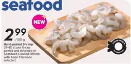 Sobeys Hand-peeled Shrimp offer