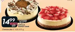 Sobeys Cheesecake 6" offer