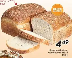 Sobeys Mountain Grain or Good Haven Bread offer