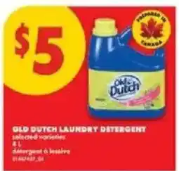 No Frills Old Dutch laundry detergent offer