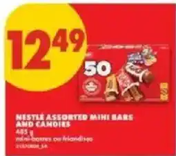 No Frills Nestle assorted mini bars and candies offer