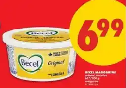 No Frills Becel margarine offer