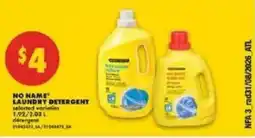 No Frills No Name laundry detergent offer