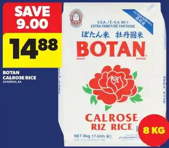 Botan calrose rice