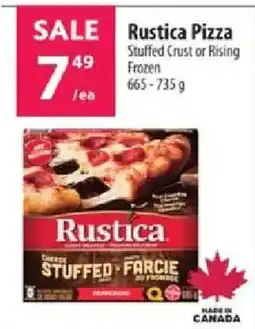 Co-op Rustica pizza stuffed crust or rising offer