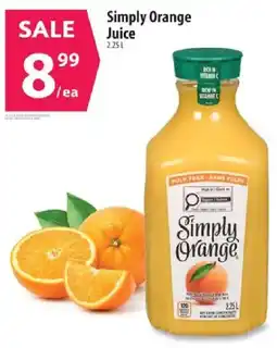 Co-op Simply Orange Juice offer