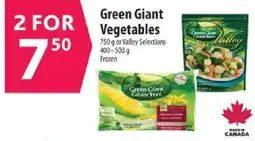 Co-op Green Giant Vegetables offer