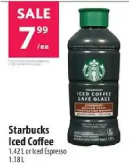 Co-op Starbucks Iced Coffee offer