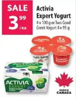 Co-op Activia Expert Yogurt offer