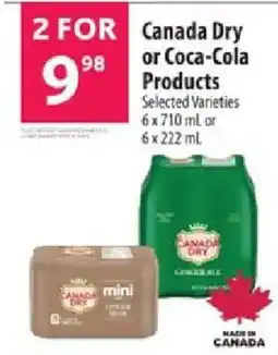 Co-op Canada Dry or Coca-Cola Products offer