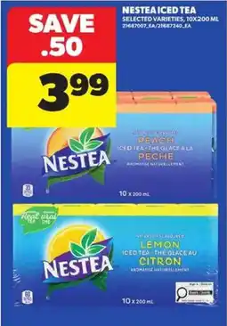 Atlantic Superstore Nestea iced tea selected varieties offer