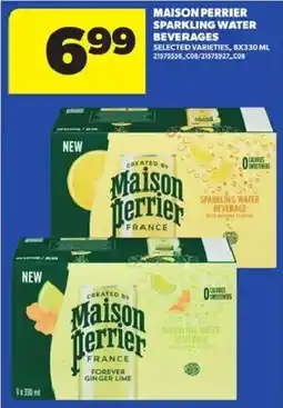 Atlantic Superstore Maison Perrier sparkling water beverages offer