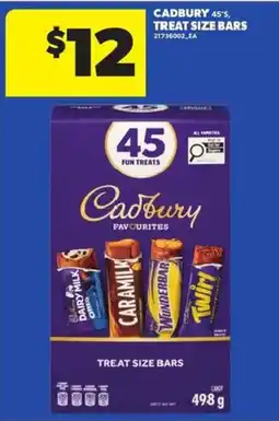 Atlantic Superstore Cadbury treat size bars offer