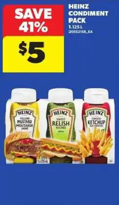 Atlantic Superstore Heinz condiment pack offer