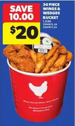 Atlantic Superstore Wings & Wedges Bucket offer