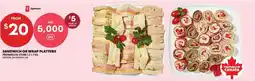 Atlantic Superstore Optimum sandwich or wrap platters offer