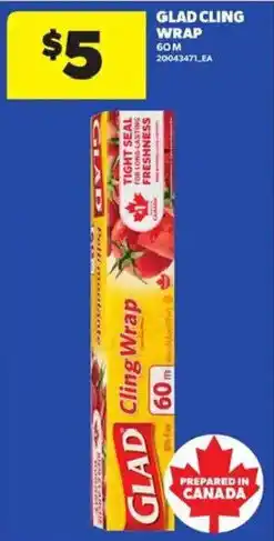 Atlantic Superstore Glad cling wrap offer