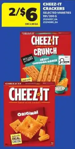 Atlantic Superstore Cheez-it crackers offer