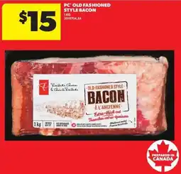 Atlantic Superstore PC old fashioned style bacon offer