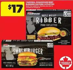 Atlantic Superstore Roadhouse maple whisky ribber pork cutlettes offer