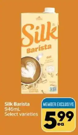 Calgary Co-op Silk Barista offer