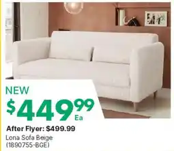 Kent Lona Sofa Beige offer