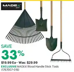 Kent Made4 Wood Handle Stick Tools offer