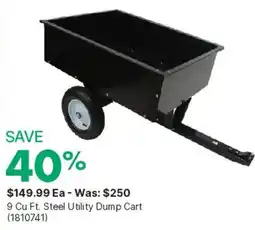 Kent Steel Utility Dump Cart offer