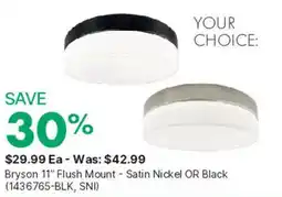 Kent Bryson 11" Flush Mount offer