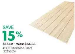 Kent SmartSide Panel offer