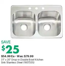 Kent Stainless Steel Sink offer
