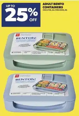 Atlantic Superstore Adult bento containers offer
