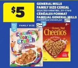 Atlantic Superstore General Mills family size cereal offer