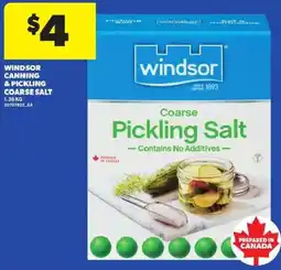 Atlantic Superstore Windsor pickling salt offer