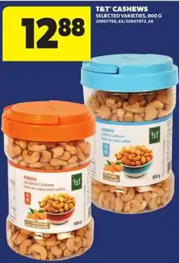 Atlantic Superstore T&T Cashews offer