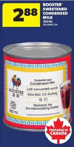 Atlantic Superstore Rooster sweetened condensed milk offer