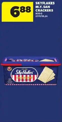 Atlantic Superstore SkyFlakes M.Y. San Crackers offer