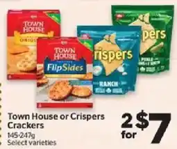 Calgary Co-op Town House or Crispers Crackers offer