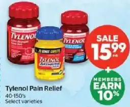 Calgary Co-op Tylenol Pain Relief offer